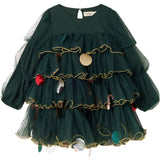 MarMar Ballerina Glitter Dark Leaf December Dress