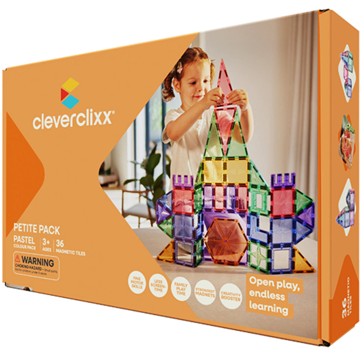 Cleverclixx Pastel Petite Pastel Pack 36 pieces