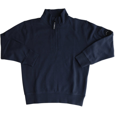 C.P. Company Total Eclipse Blue Sweater With Zip