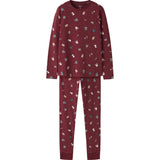 Name It Red Dahlia Christmas Nknvismas Ls Nightset