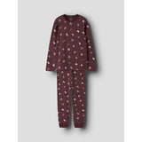 Name It Burgundy Christmas Nknvismas Ls Nightset