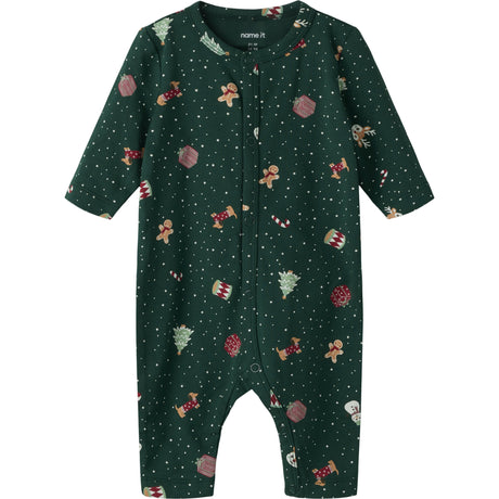Name It Botanical Garden Christmas Nbnvismas Ls Nightsuit