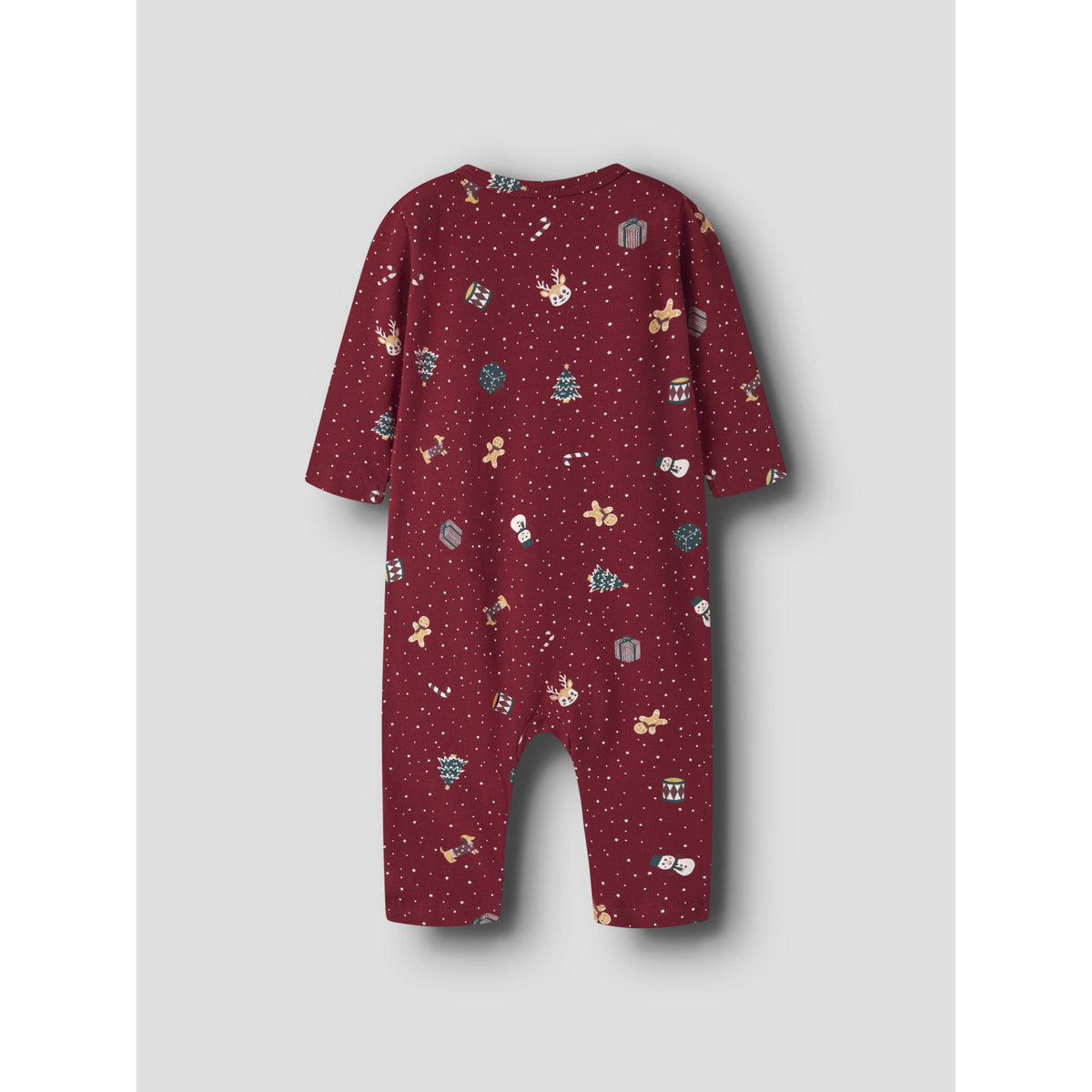 Name It Red Dahlia Christmas Nbnvismas Ls Nightsuit