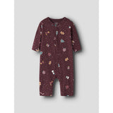 Name It Burgundy Christmas Nbnvismas Ls Nightsuit