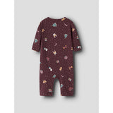 Name It Burgundy Christmas Nbnvismas Ls Nightsuit