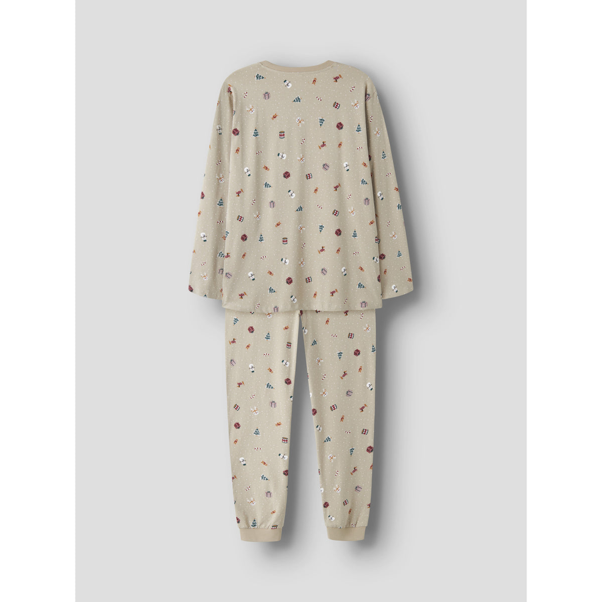 Name It Pure Cashmere Christmas Nanvismas Ls Nightset