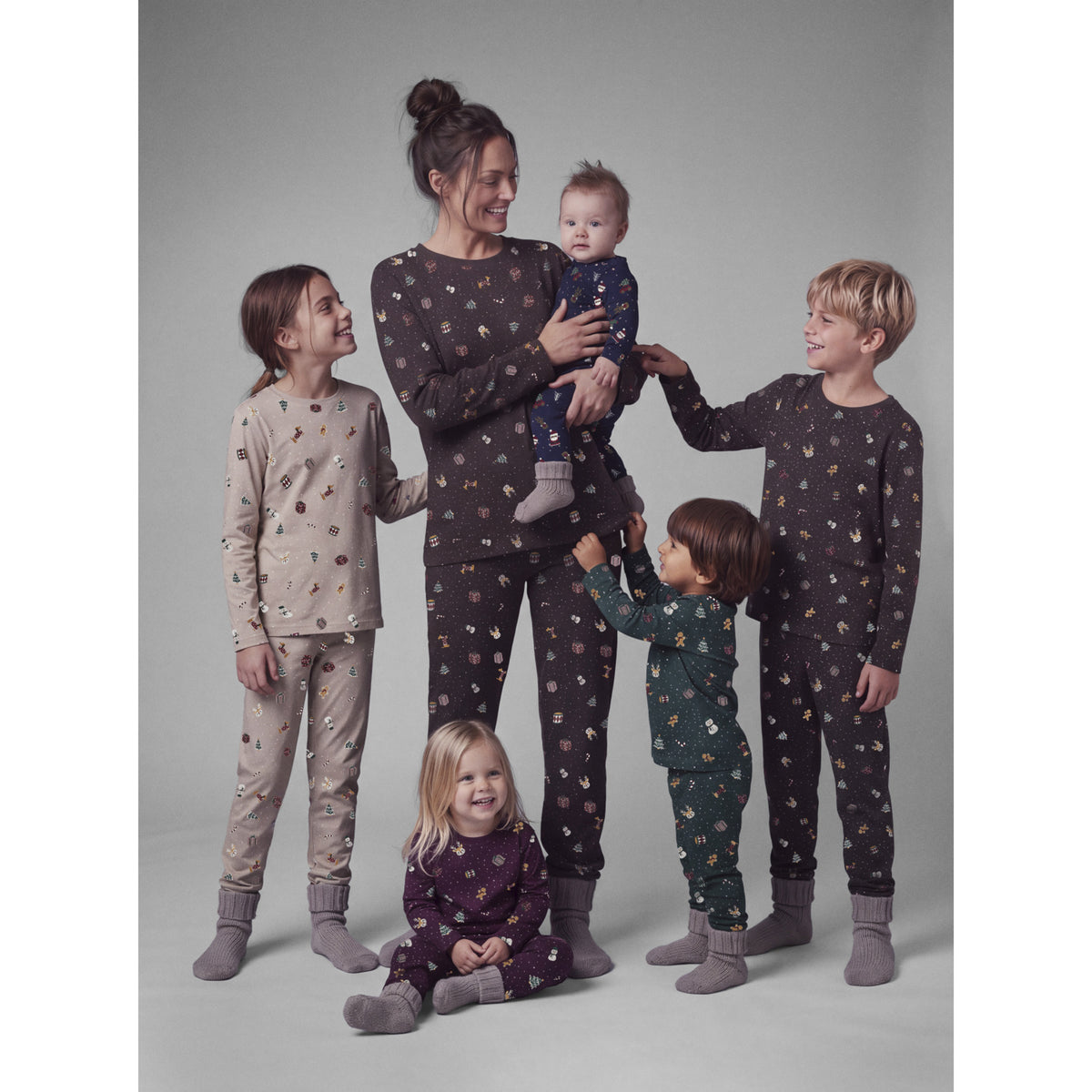 Name It Pure Cashmere Christmas Nmnvismas Ls Nightset