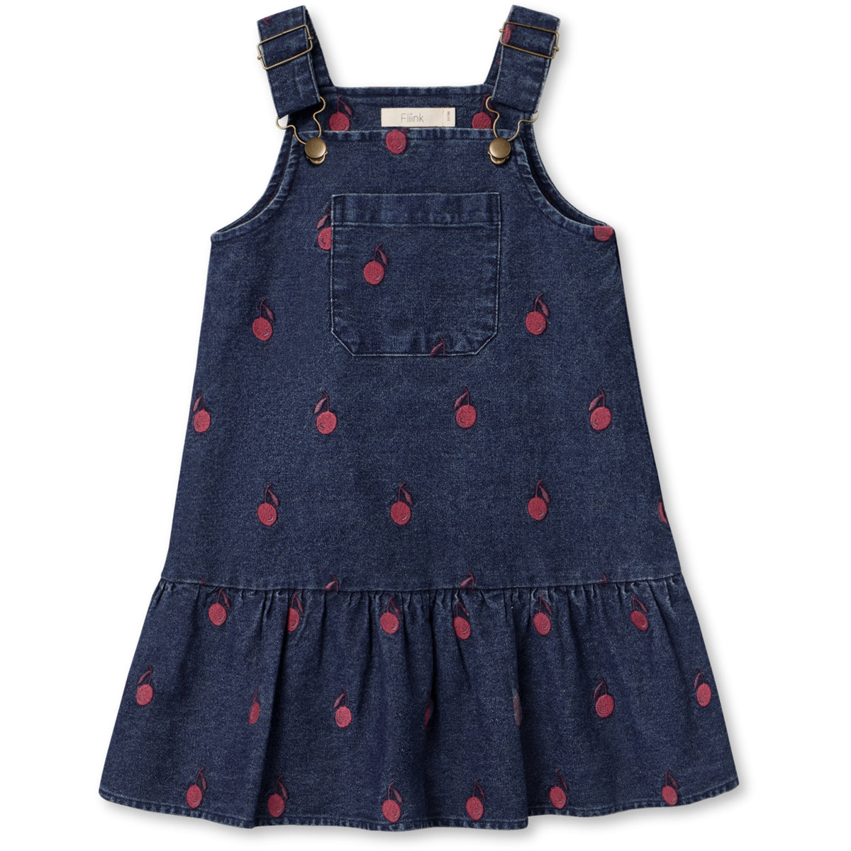 Fliink Dark Denim Blue Donna Embr. Spencer Dress