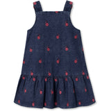 Fliink Dark Denim Blue Donna Embr. Spencer Dress