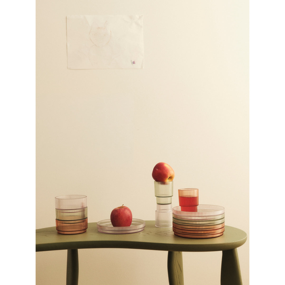 Ferm Living Elm Green Feve Kids 책상