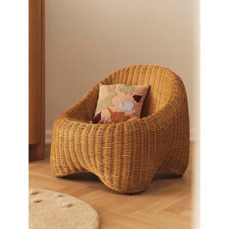 Ferm Living Rose/Multi Lunden 쿠션
