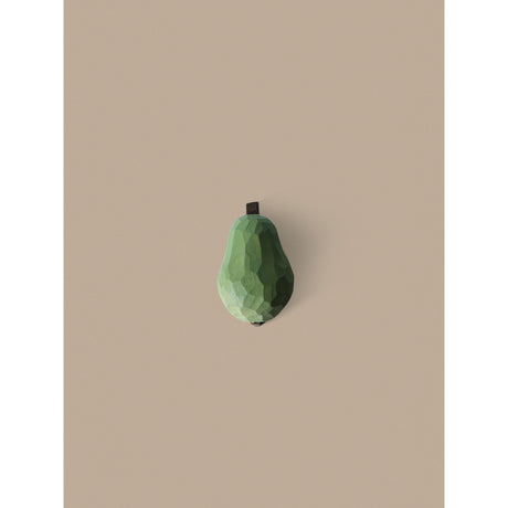 Ferm Living Mistletoe Pear Hand-carved Hook