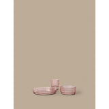 Ferm Living Blush Ripple Kids Dinner Set