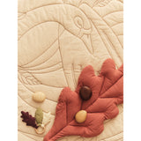Ferm Living Tea Green/Baked Clay Leaf Cushions 2 팩