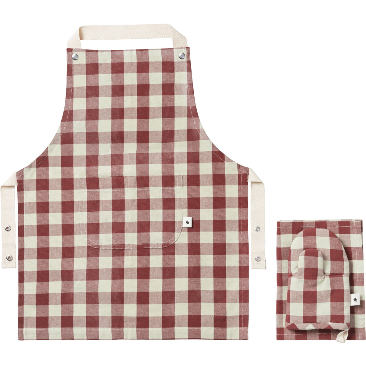 Ferm Living Cinnamon/Grey Green Bothy Kids Kitchen Set