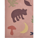 Ferm Living Rose/Multi Lunden 담요