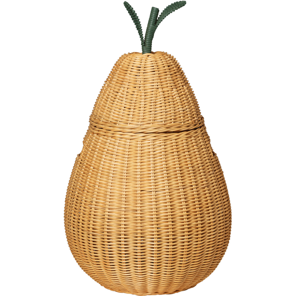 Ferm Living Natural Pear 브레이드 수납 추가 구성 Large