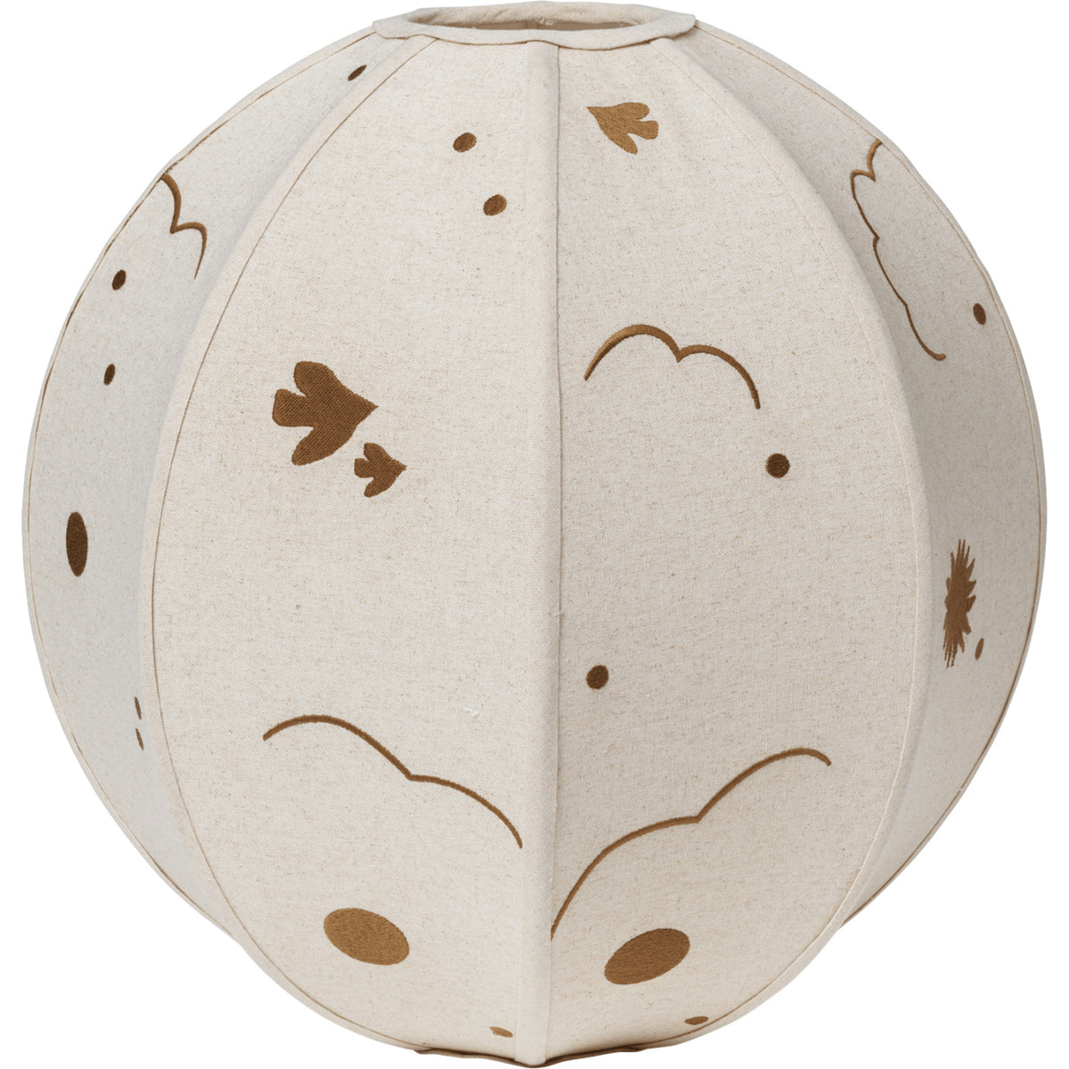 Ferm Living Natural/Bronze Skye 섬유 소재 Lampshade