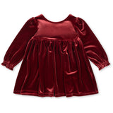 Konges Sløjd Red Dahlia Gia Bow Dress Grs