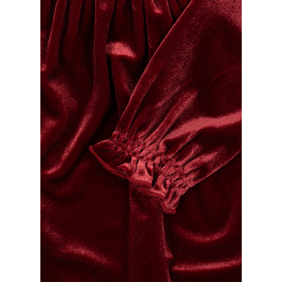 Konges Sløjd Red Dahlia Gia Bow Dress Grs