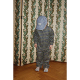Konges Sløjd Laurel Blue Check Cara Ls Shirt Gots