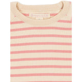 Konges Sløjd Peony Butter Stripe Buma Knit Sweater Gots