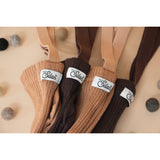 Silly Silas Wooly Footless Tights With Braces Cappuccino