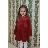 Konges Sløjd Red Dahlia Jingle Dress Grs