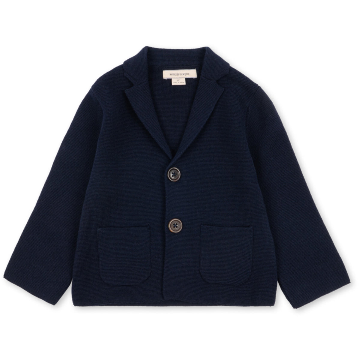 Konges Sløjd Dark Navy Gabriel Knitted Blazer Gots
