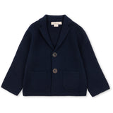 Konges Sløjd Dark Navy Gabriel Knitted Blazer Gots
