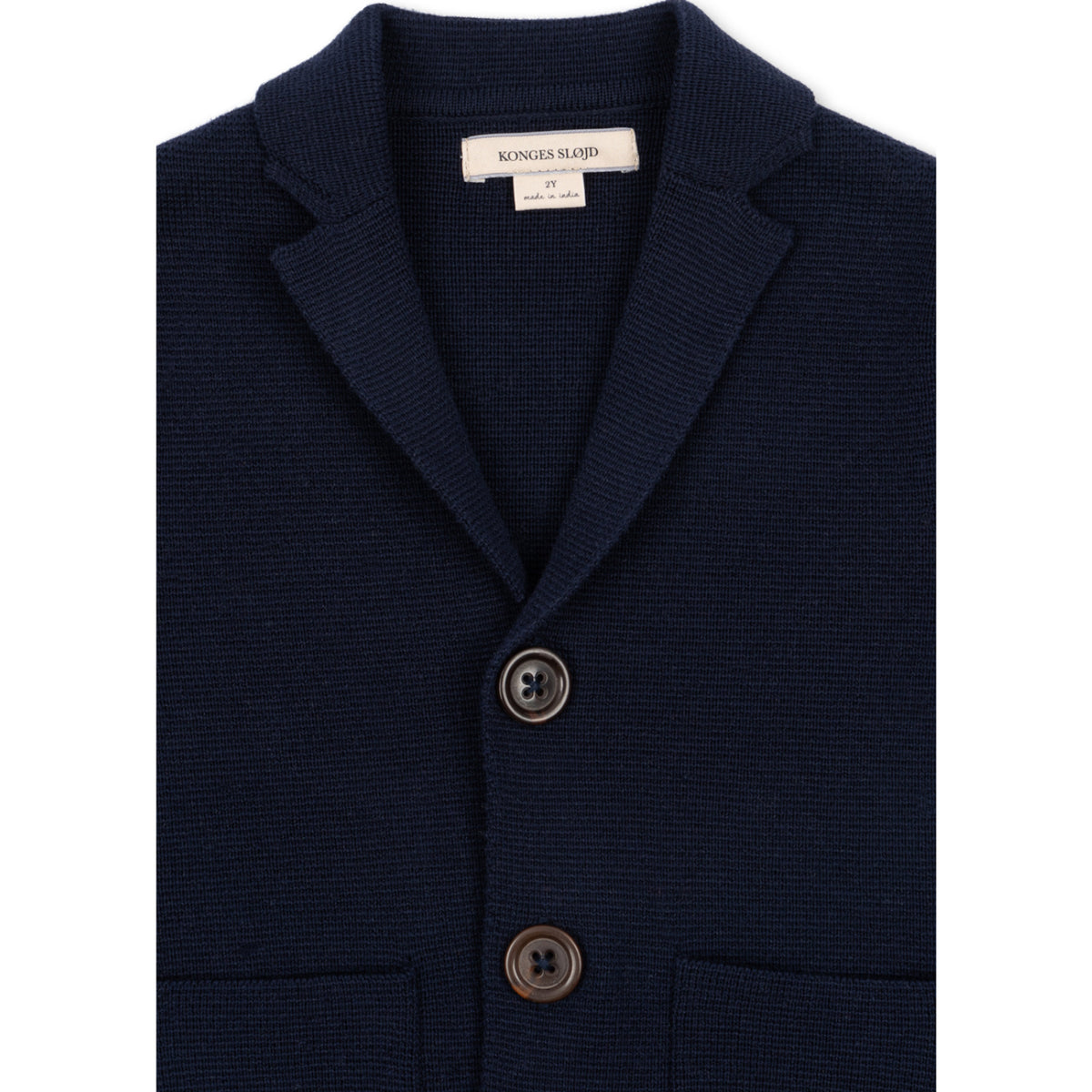Konges Sløjd Dark Navy Gabriel Knitted Blazer Gots