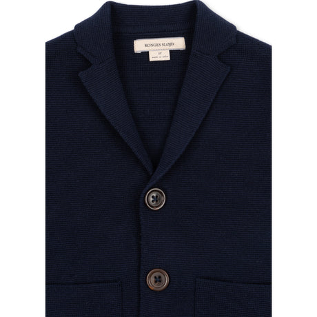 Konges Sløjd Dark Navy Gabriel Knitted Blazer Gots