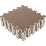 That's Mine Cool Brown Aiva Foam Play Mats Square