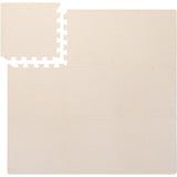 That's Mine Soft Beige Aiva Foam Play Mats Square