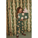 Konges Sløjd Deer Diary Green Basic Blouse/Pants Set Gots