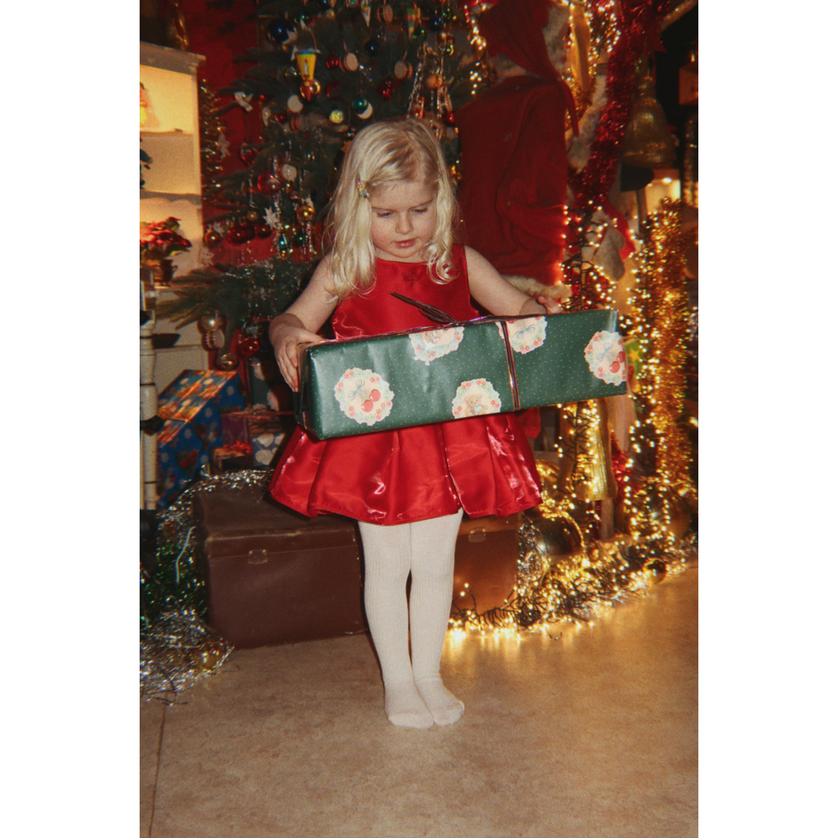 Konges Sløjd Barbados Cherry Bellis Dress Grs