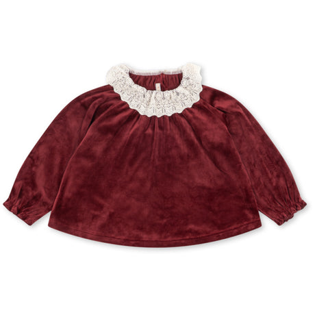 Konges Sløjd Red Dahlia Venola Blouse Grs