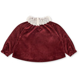 Konges Sløjd Red Dahlia Venola Blouse Grs