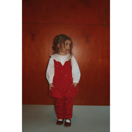 Konges Sløjd Cherry Dot Derby Magot Frill Pants Gots
