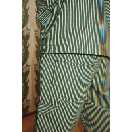 Konges Sløjd Milk Verte Stripe Luc Pants Gots