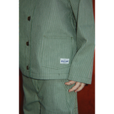 Konges Sløjd Milk Verte Stripe Luc Pants Gots