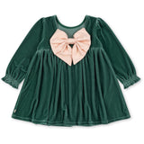 Konges Sløjd Fir Gia Bow Dress Grs