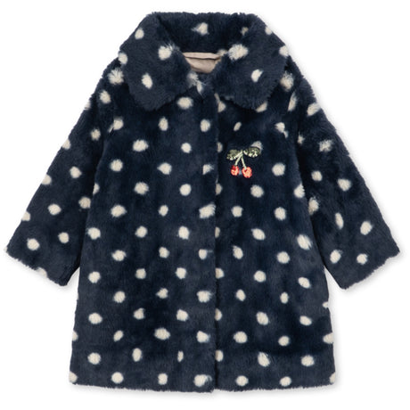 Konges Sløjd Dot Nuit Fuzzie Coat Grs