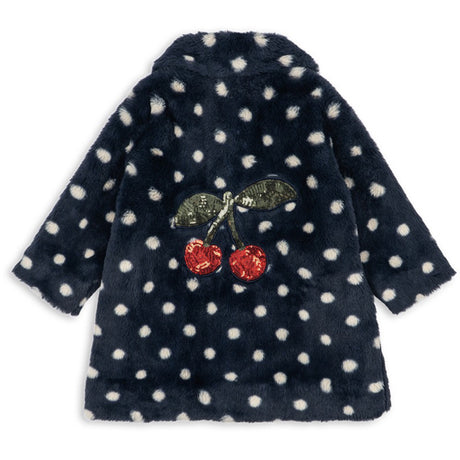 Konges Sløjd Dot Nuit Fuzzie Coat Grs