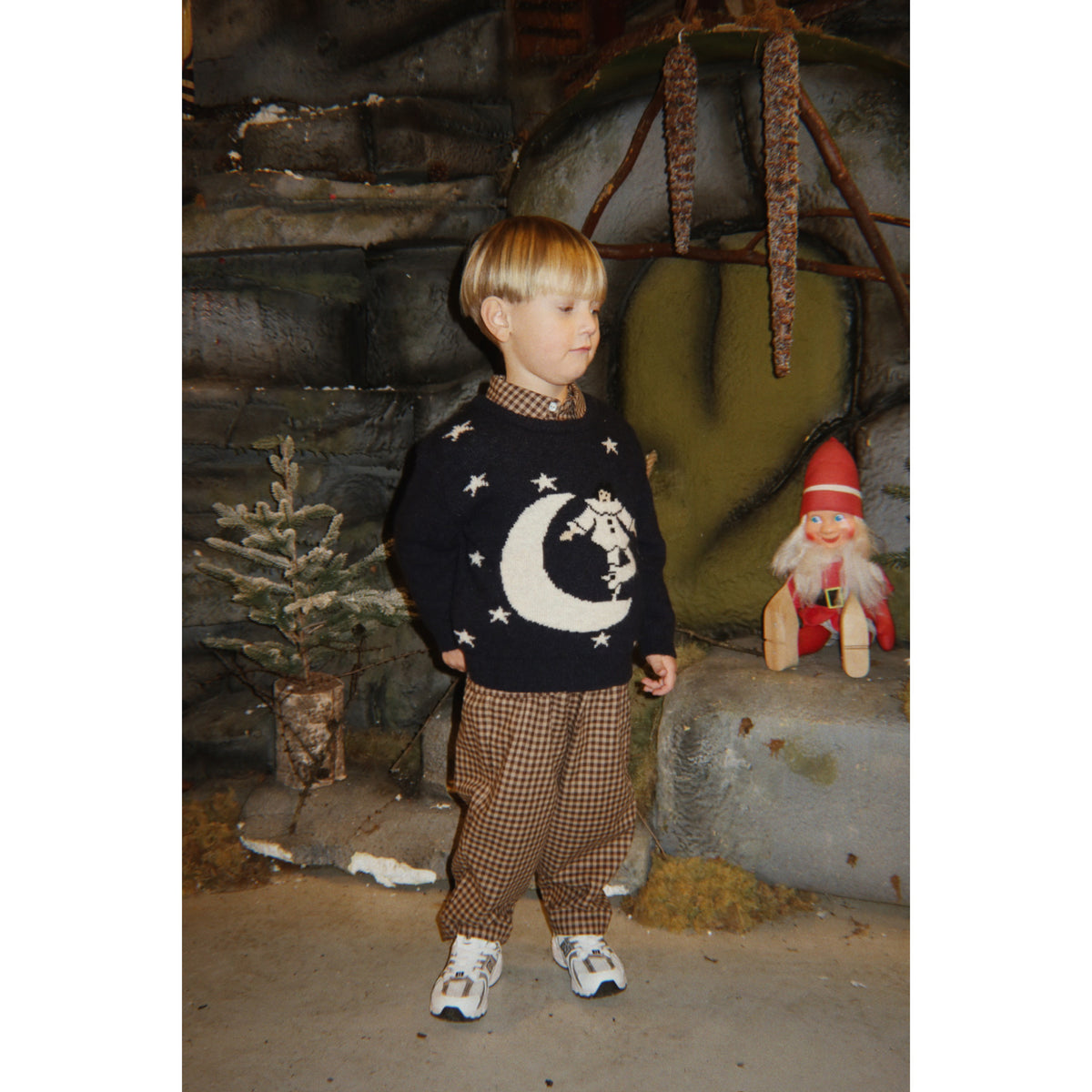 Konges Sløjd Chocolate Check Foret Pants Gots