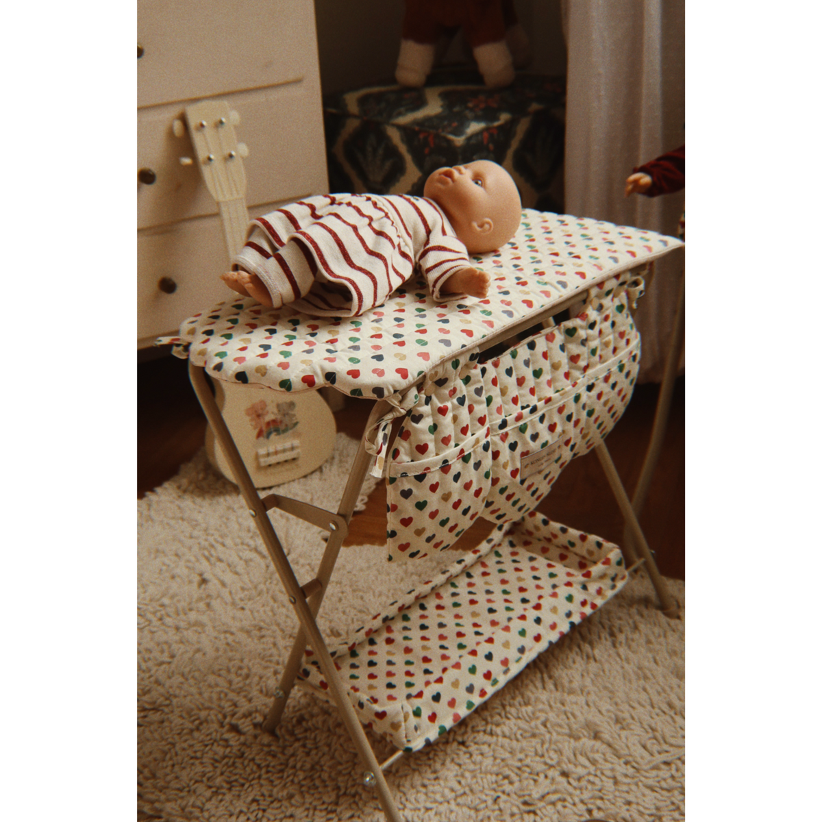 Konges Sløjd Coeur Coloré Doll Changing Table