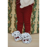 Konges Sløjd Beige/Black Dalmatian Footies