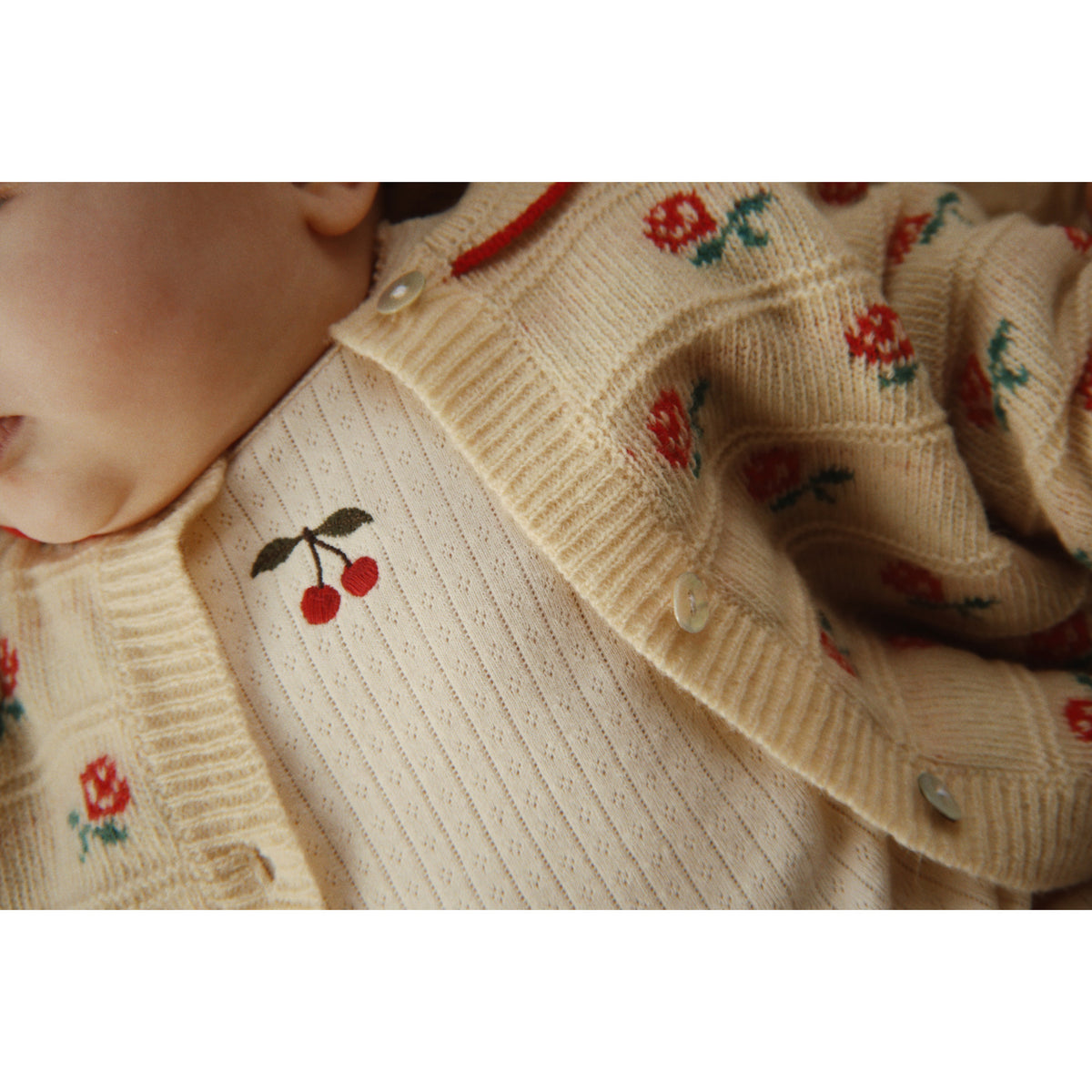 Konges Sløjd Rose Belou Collar Cardigan
