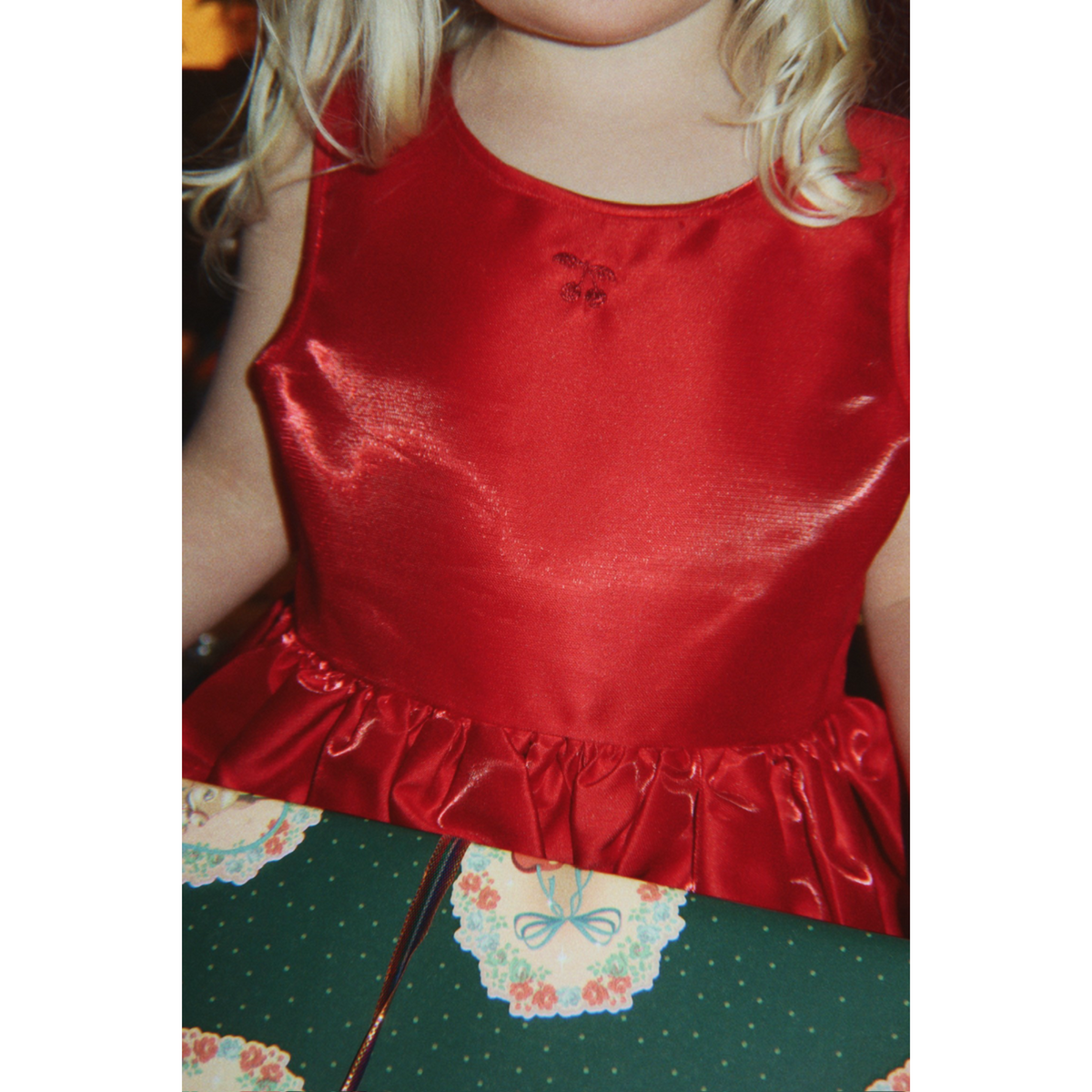 Konges Sløjd Barbados Cherry Bellis Dress Grs