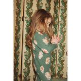 Konges Sløjd Deer Diary Green Basic Blouse/Pants Set Gots
